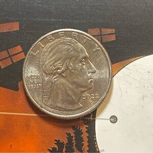 2022 P Quarter Coin for collection